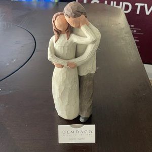 Willow tree statue, “together”